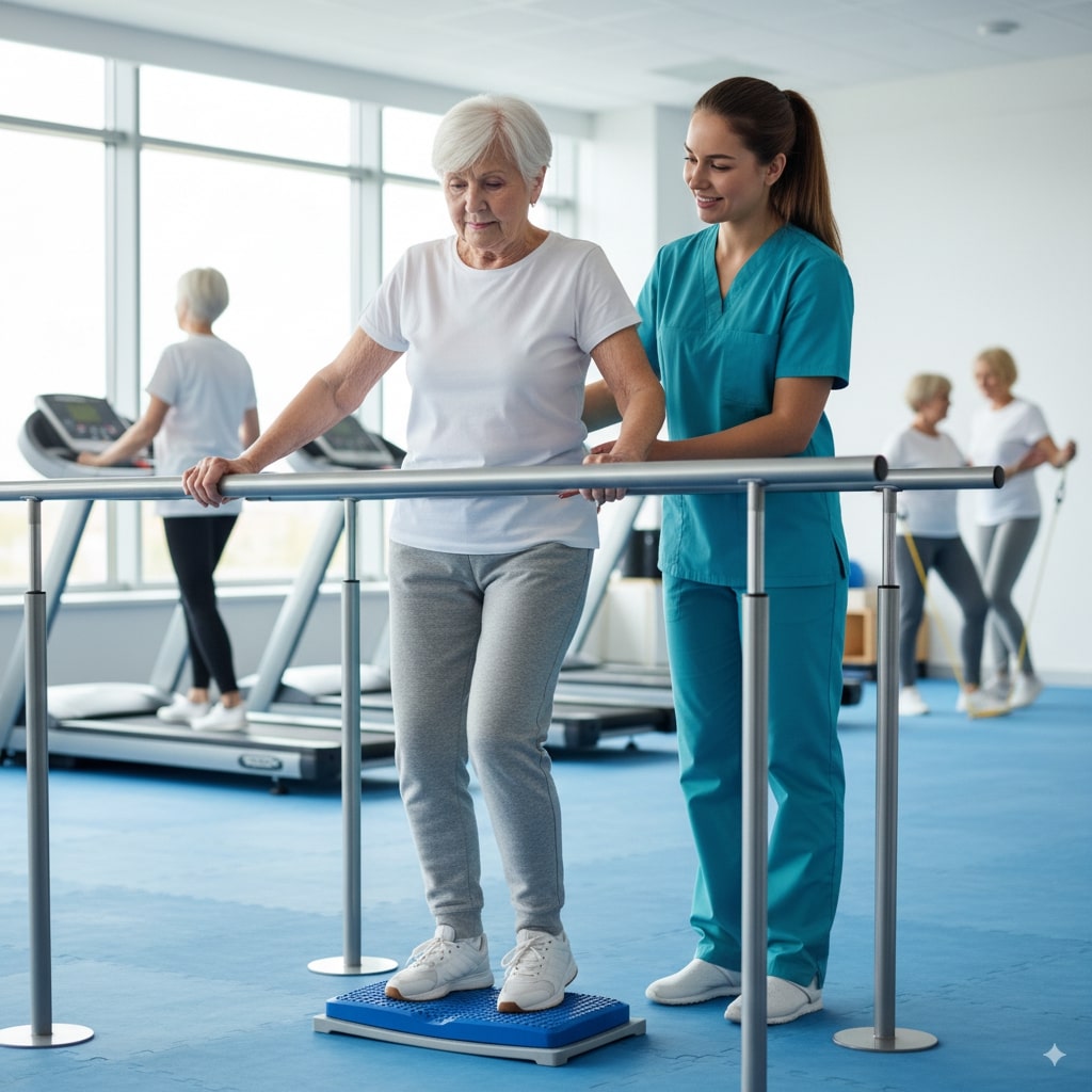 Balance Training at Ace Physiotherapy Hyderabad