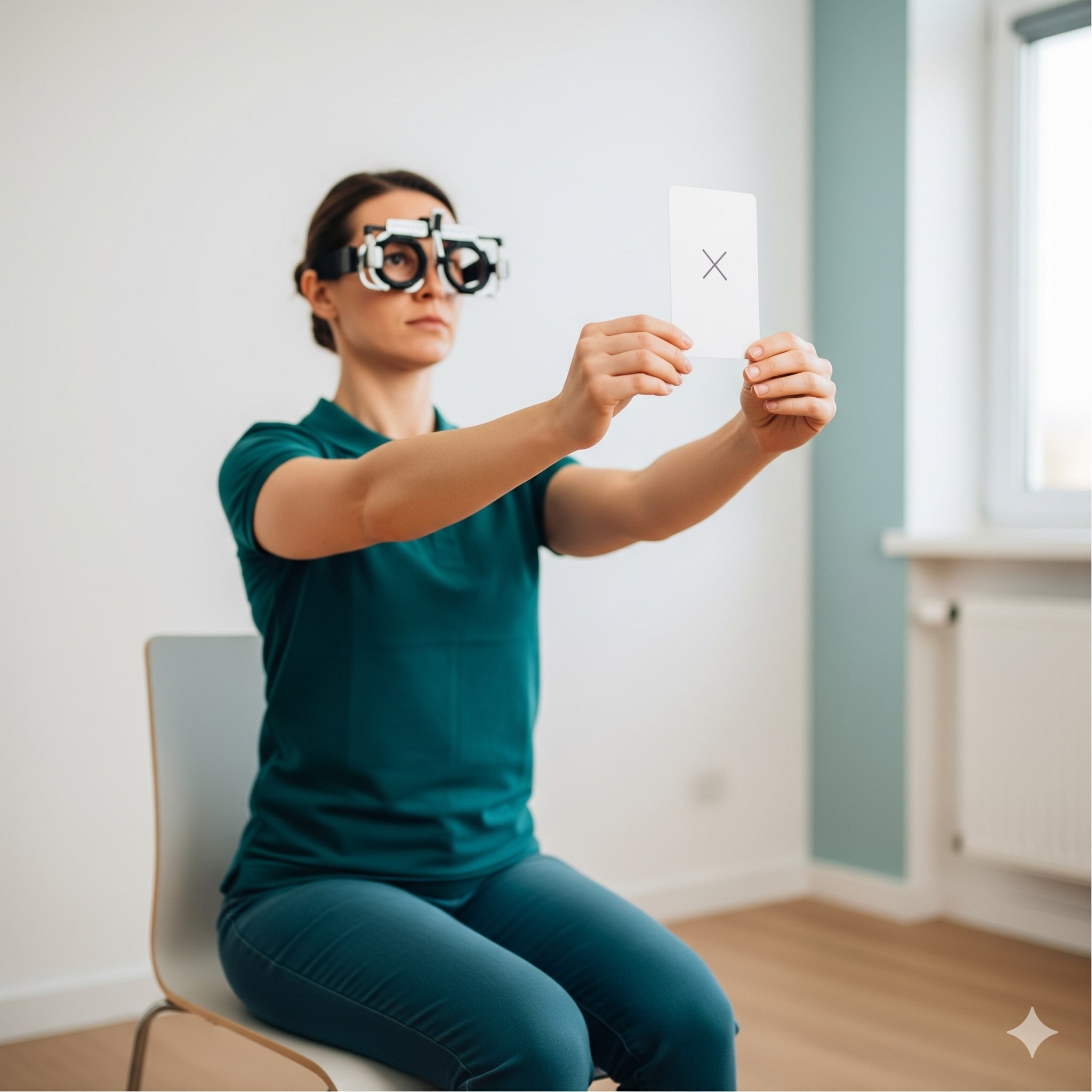 Gaze Stabilization Exercises at Ace Physiotherapy Hyderabad