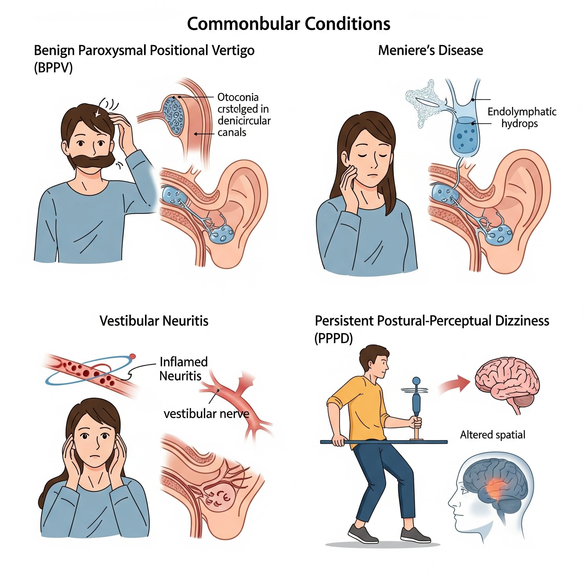 Common vestibular conditions treated at Ace Physiotherapy Center Hyderabad